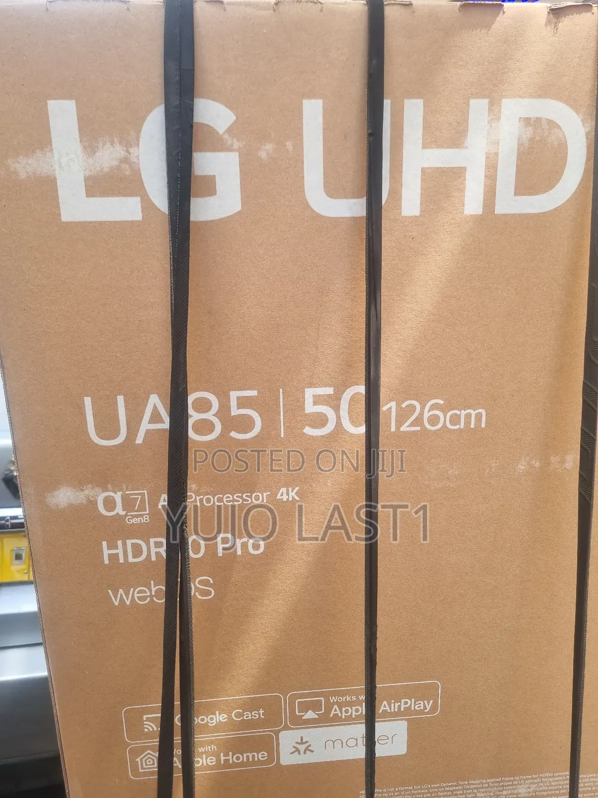 Lg 50′′ Ua85 Ai Thinkq Smart Uhd Tv