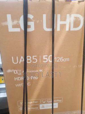 Lg 50′′ Ua85 Ai Thinkq Smart Uhd Tv