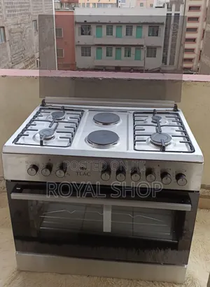 Tlac Standing Cooker With Electric Oven