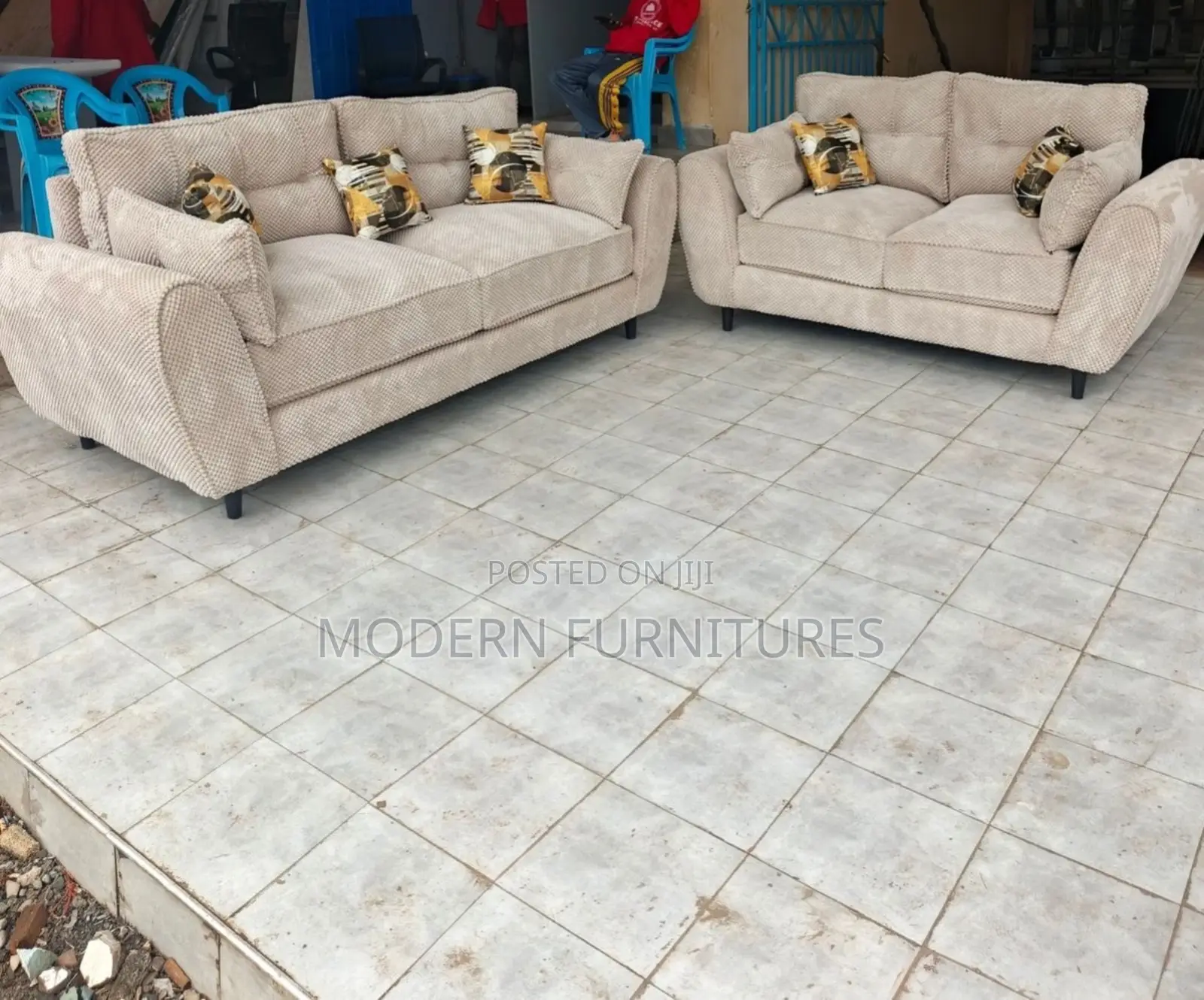 5 Seater Butterfly Sofa