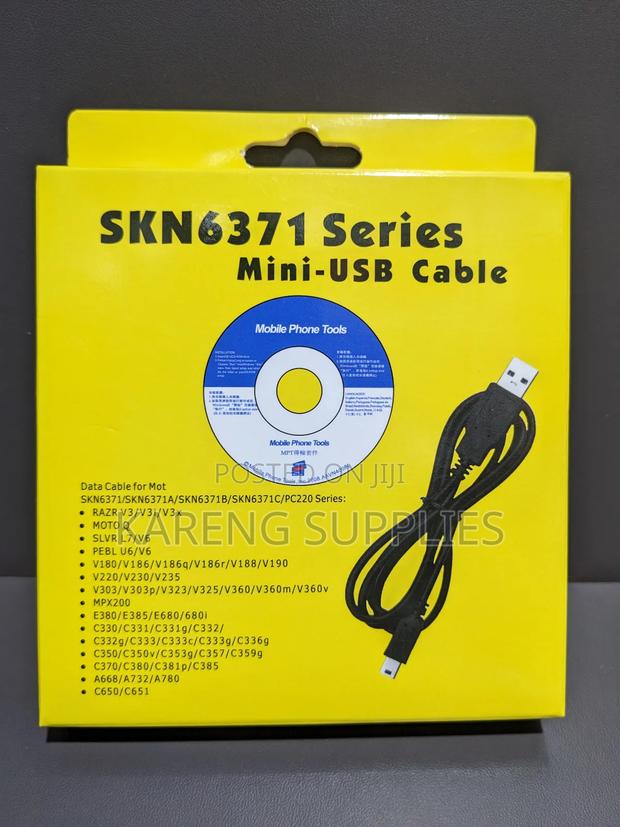 Mini Usb to Usb a Data Cable - main view