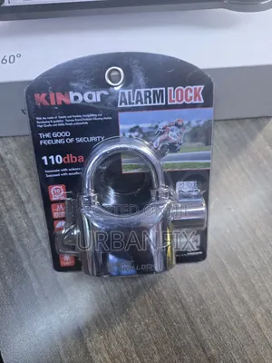 Quality Security Kinbar Alarm Padlock With Battery Replacements