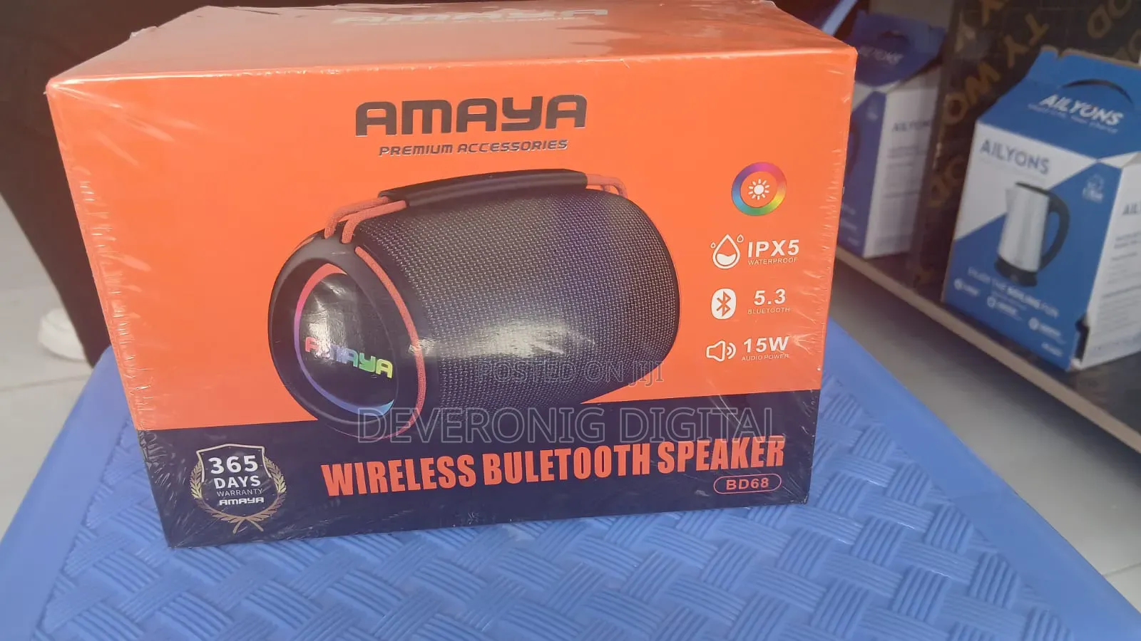 Amaya Wireless Bluetooth Speaker Bd68