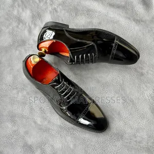 John Foster Patent Leather Shoes for Men Sizes 39-45.