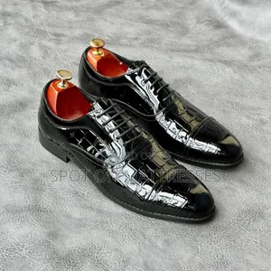 John Foster Patent Leather Shoes for Men Sizes 39-45.