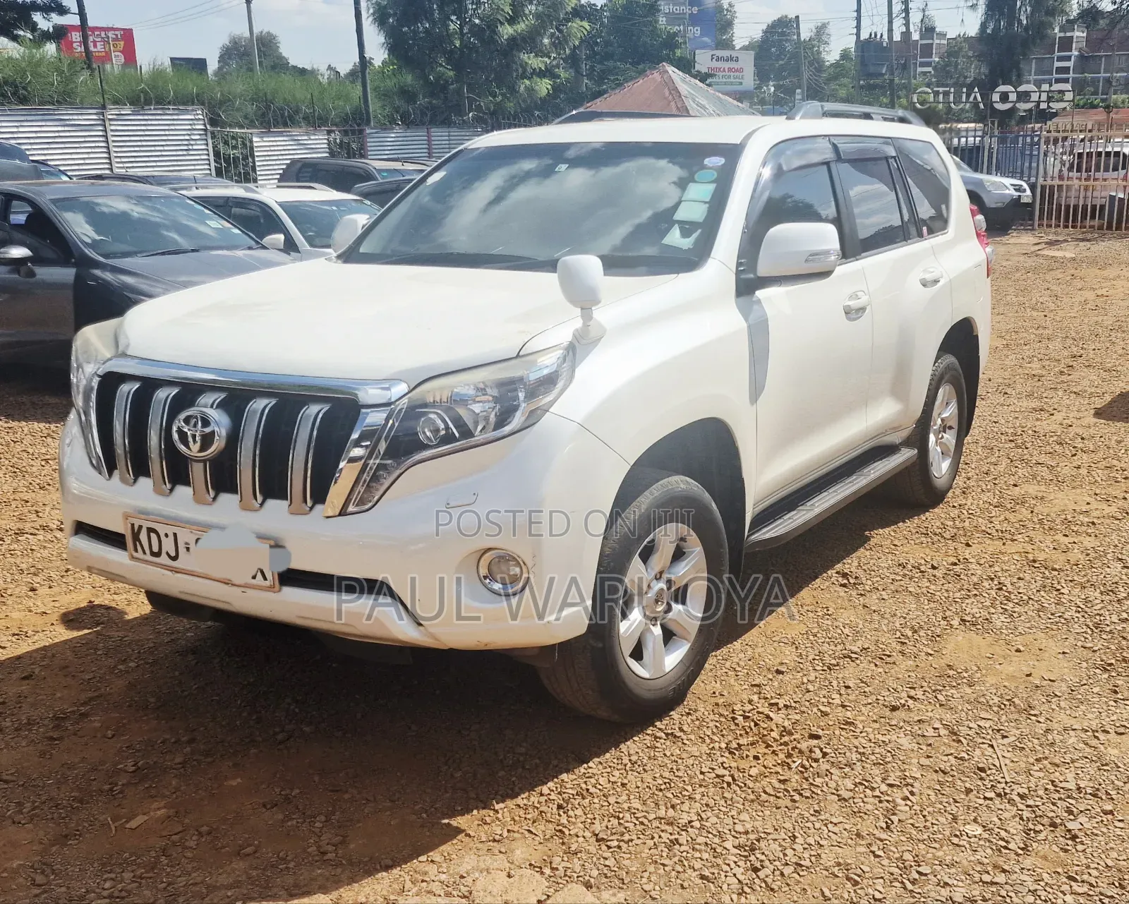 Toyota Land Cruiser Prado 2.7 VVT-i 2015 White