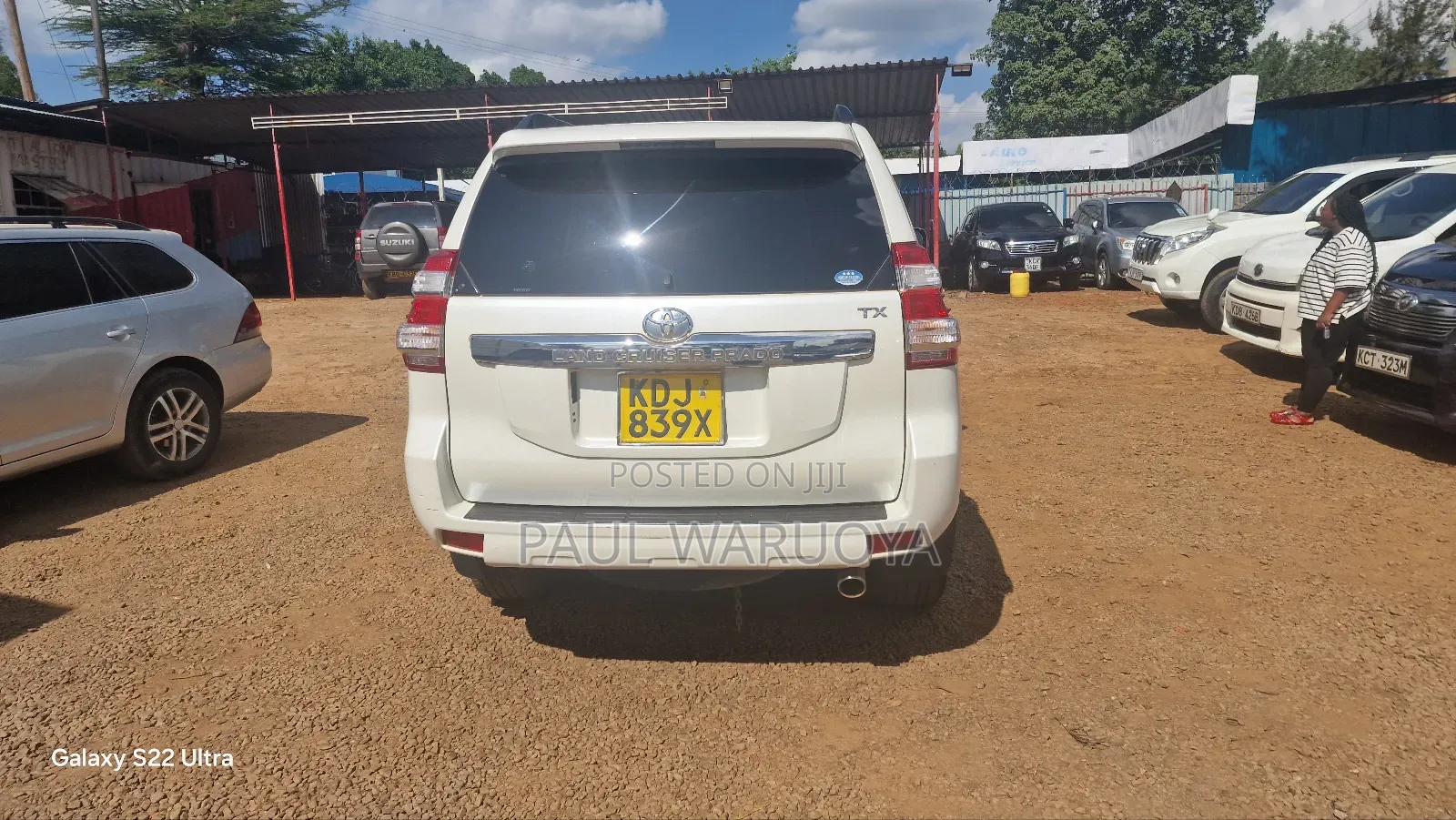 Toyota Land Cruiser Prado 2.7 VVT-i 2015 White