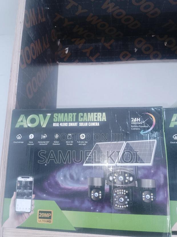 4g 4lens Aov Smart Solar Camera