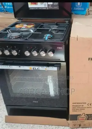 Pure Black-Mika 60 By60 Standing Cooker