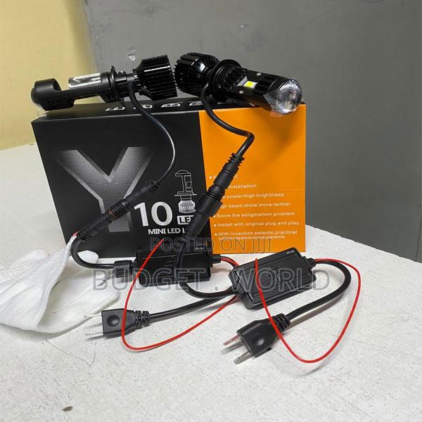 Y10 H7 Mini Led Projector Headlight Bulbs – Super Bright Car Leds