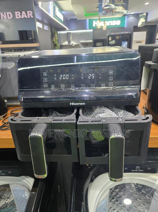 Hisense Double Air Fryer 8.6litres - main view