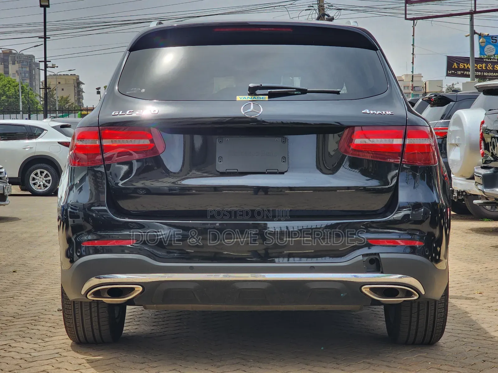 Mercedes-Benz GLC-Class GLC250 Sport Utility 4-Door (2.0L, 4cyl Turbo) Black