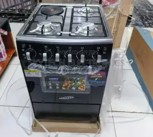 With Back Hot Plate. New - Ecomax 60*60 Cooker