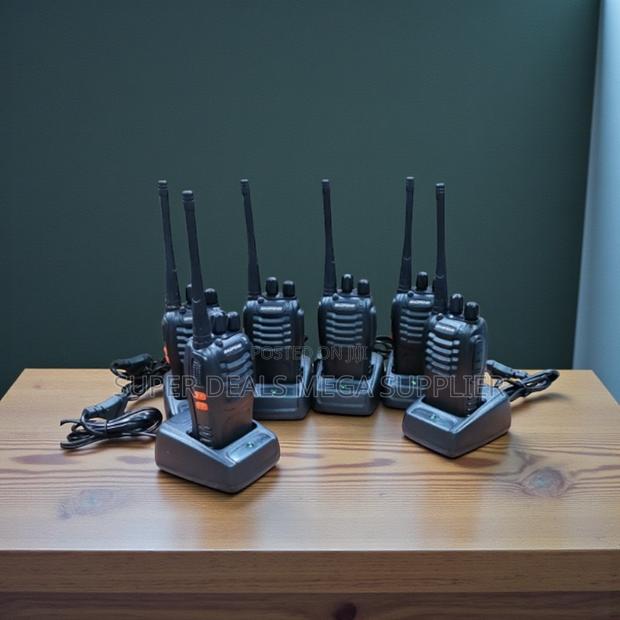 Long Range Clear Sound Baofeng Bf-888s Walkie Talkie Radio Calls-6 PCS