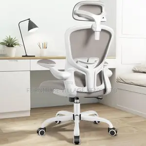 Ergonomic Office Chair With Adjustable Headrest