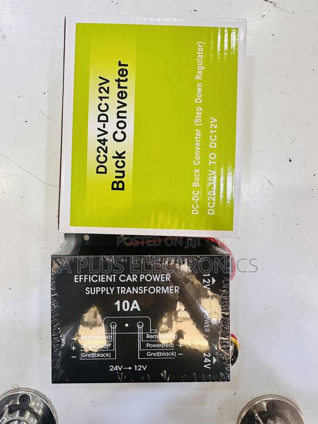 24/12 Converter 10a – Vehicle Electronics Voltage Stabilizer - main view