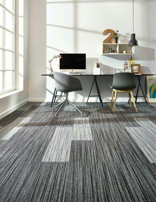 Tile Carpet – Noise-Reducing Interior Flooring - main view