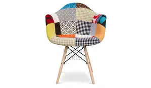 Eames Dining Chair : Patchwork Bucket Eames Chair