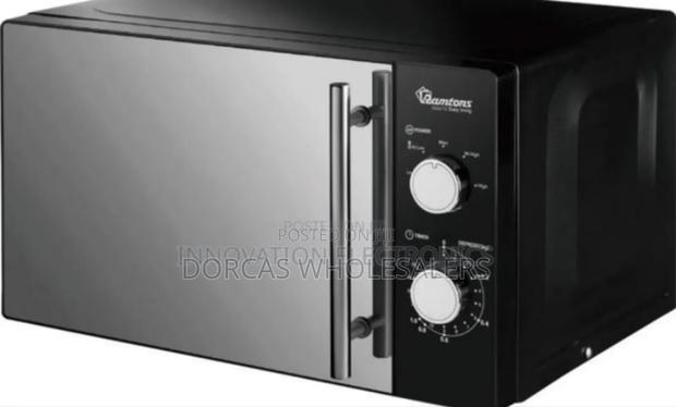 Colour Black New. With Handle 20l Ramtonss Microwave - main view
