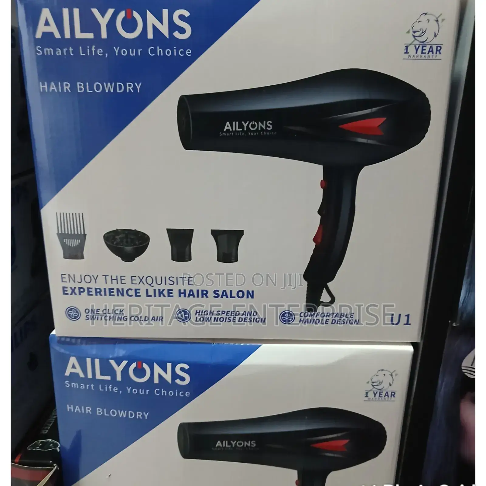 Hair Blow Dryer, Ailyons