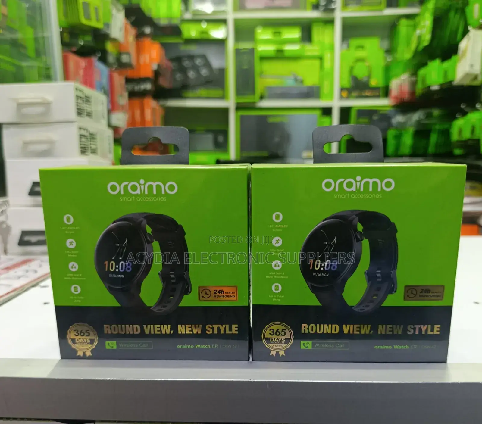 Oraimo Watch Er Waterproof Smart Watch With Round View