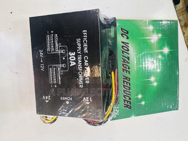 24/12 Converter 30a – High Efficiency Power Booster for Cars Trucks