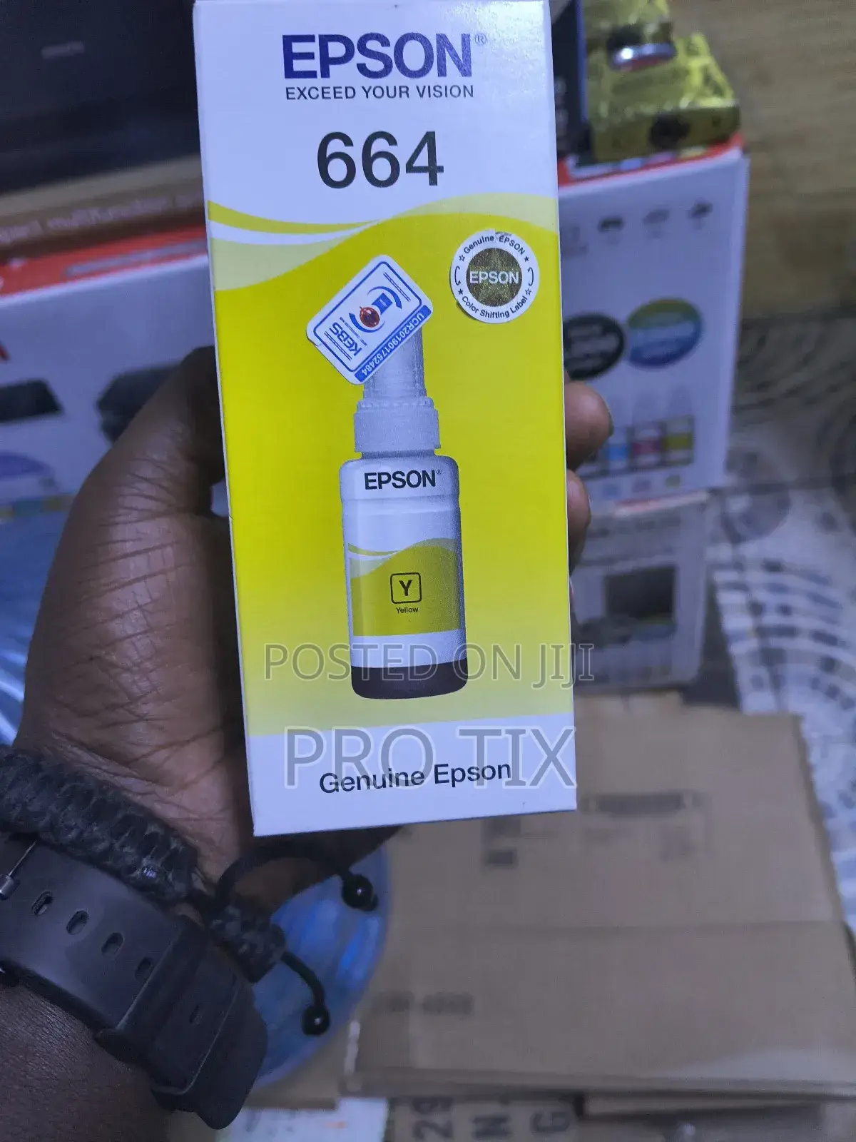 Epson Genuine Ink 664 Yellow C13t66444a