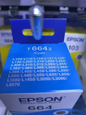 Epson Genuine Ink 664 Cyan C13t66424a