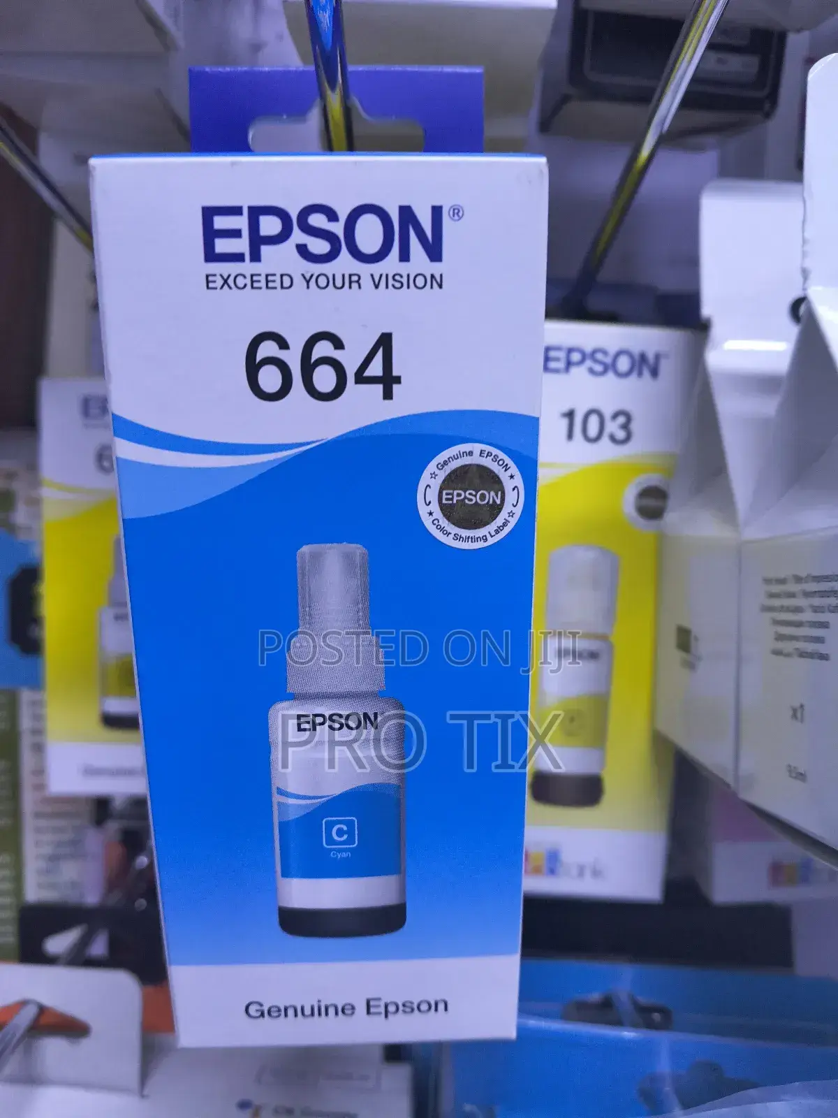 Epson Genuine Ink 664 Cyan C13t66424a