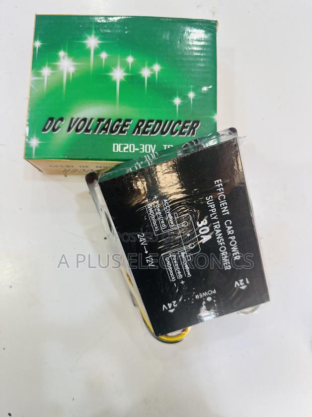 24/12 Converter 30a – Converts Power Fast Keeps Your Devices Safe - main view