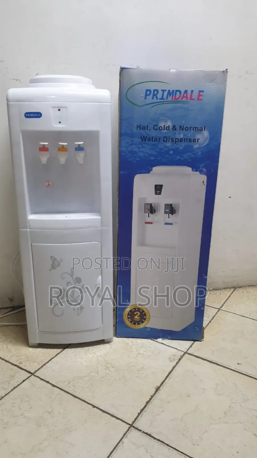 Primadale Dispenser Hot Normal and Cold