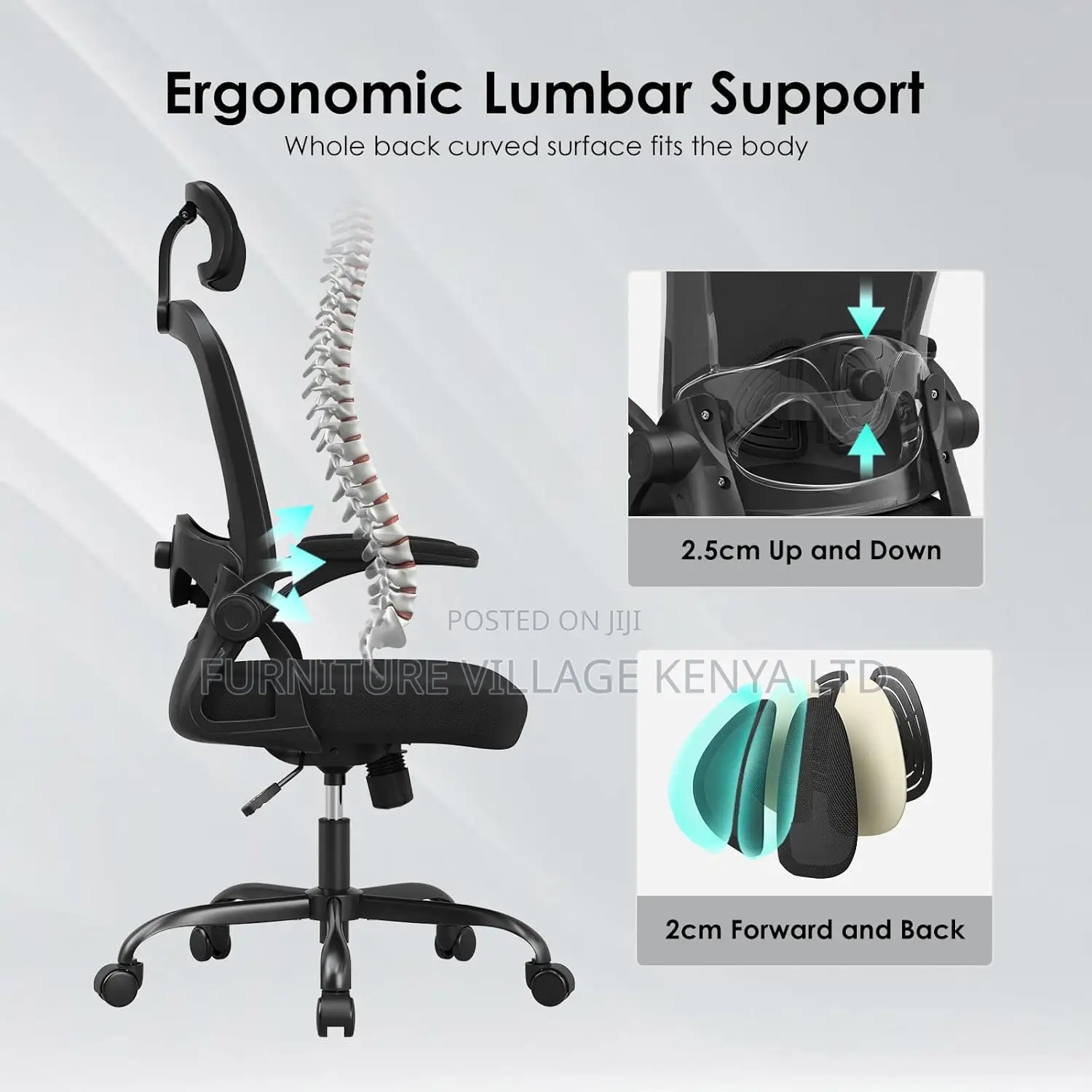 Ergonomic Orthopedic Office Chair