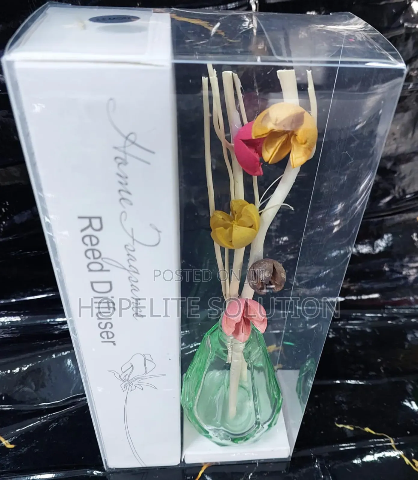 Decorative Flowers Glass or Ceramic Vase Reed Diffuser