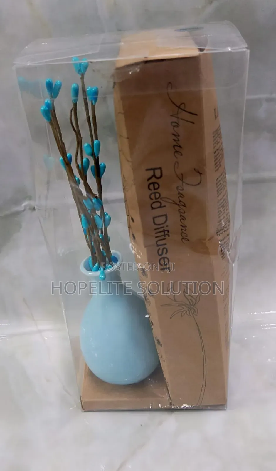 Decorative Flowers Glass or Ceramic Vase Reed Diffuser