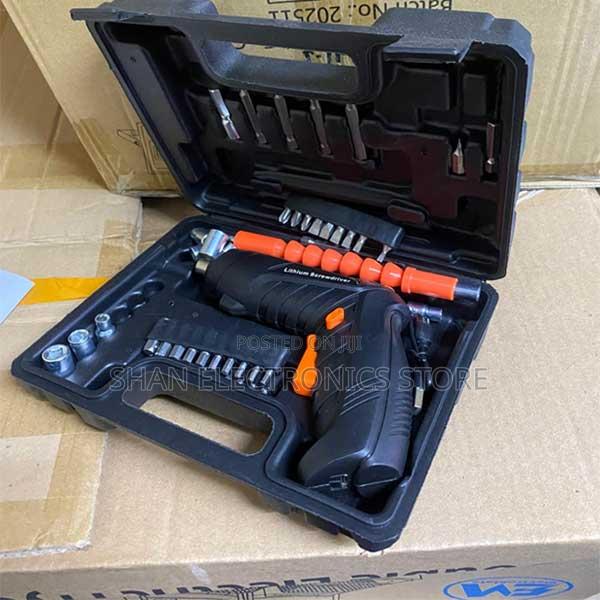 Comfortable Higher Performance Cordless Screwdriver, 48 in 1