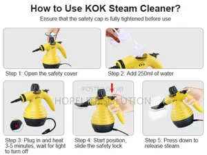 Yx-602 All Purpose Electric 9in1 Steam Cleaner