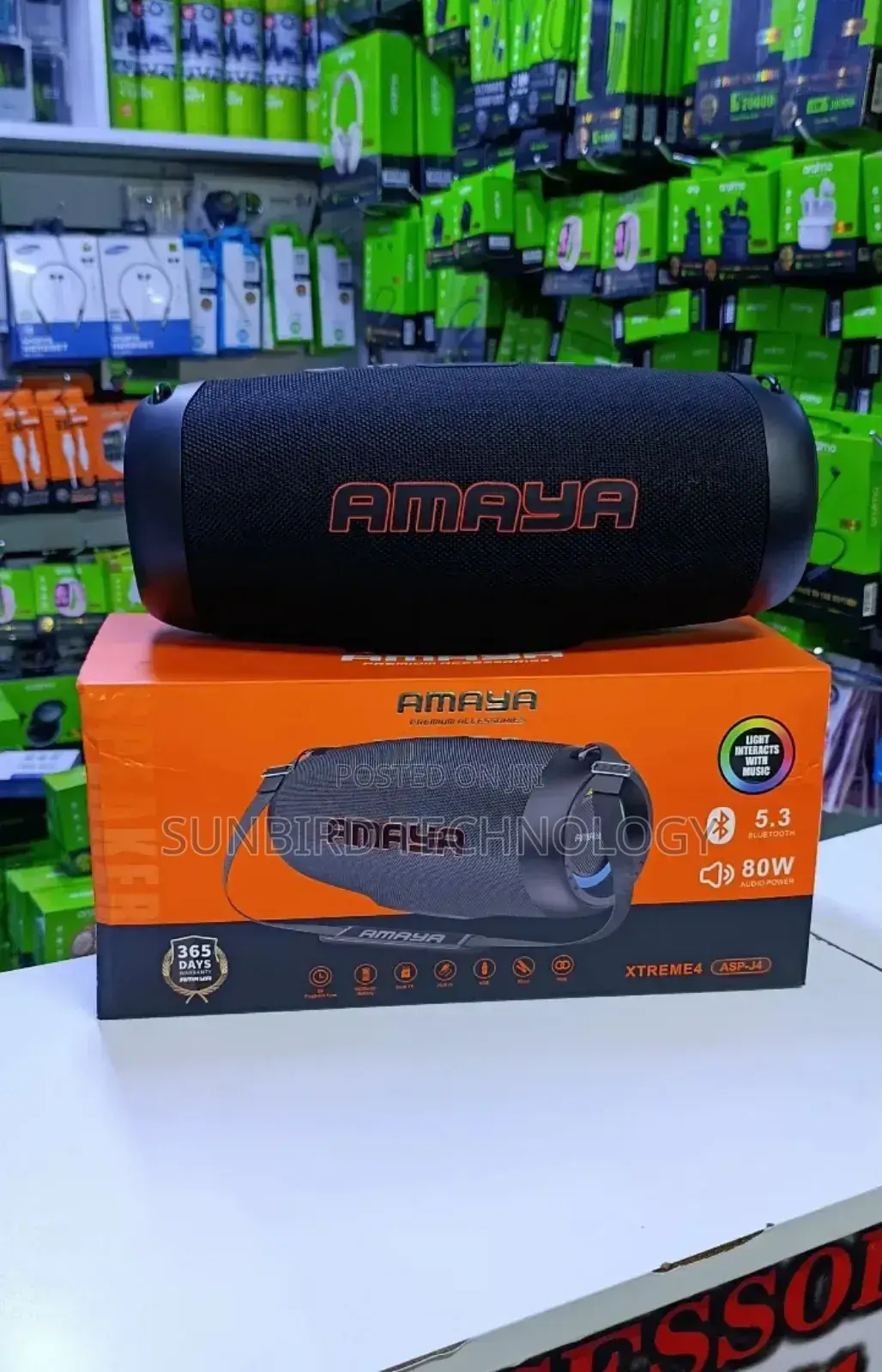 Amaya Extreme 4 Asp-J4 80w Speaker.