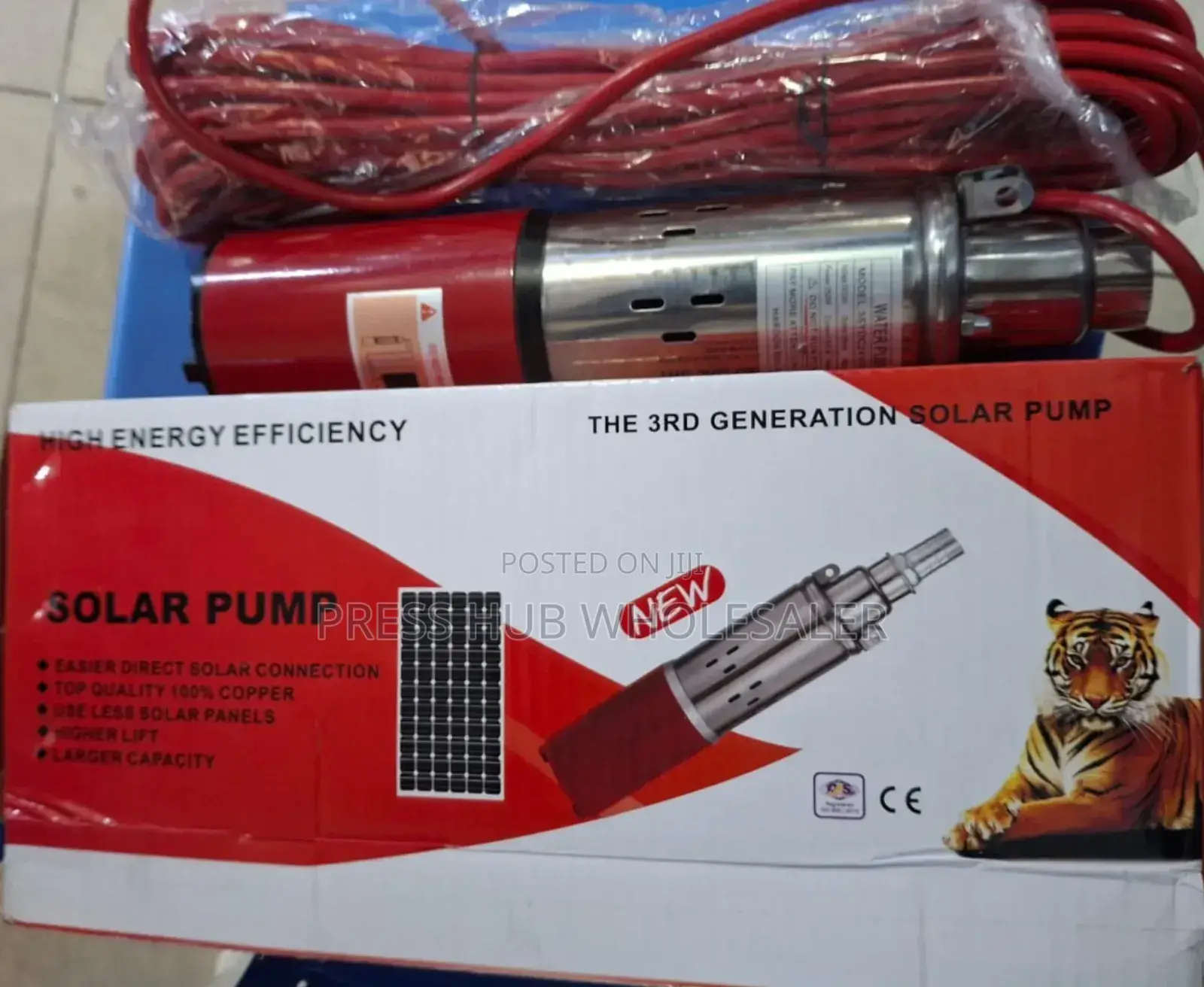 Solar-Powered Submersible Water Pump