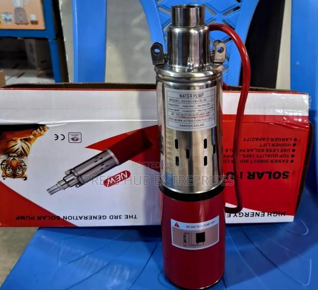 Solar-Powered Submersible Water Pump" - main view