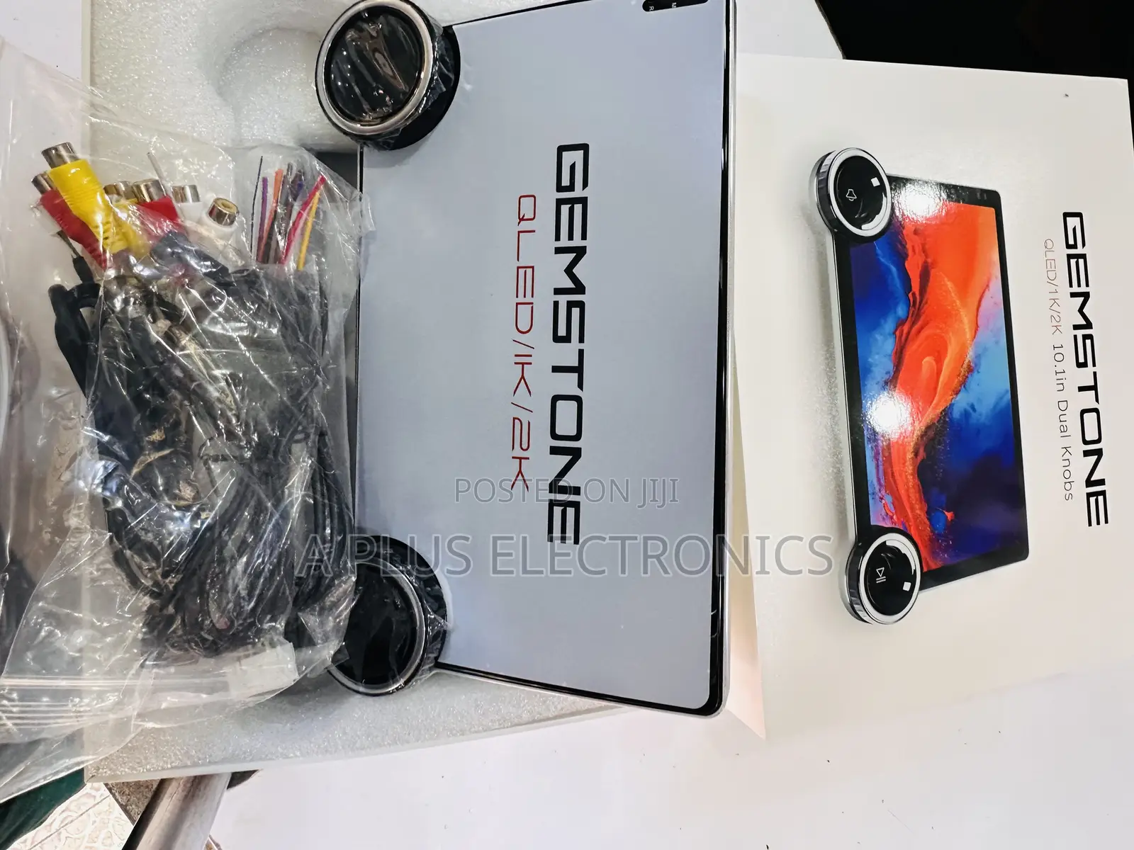 10 Inch Android Car Radio Dual Knobs (4 Ram +64gb Storage) Universal