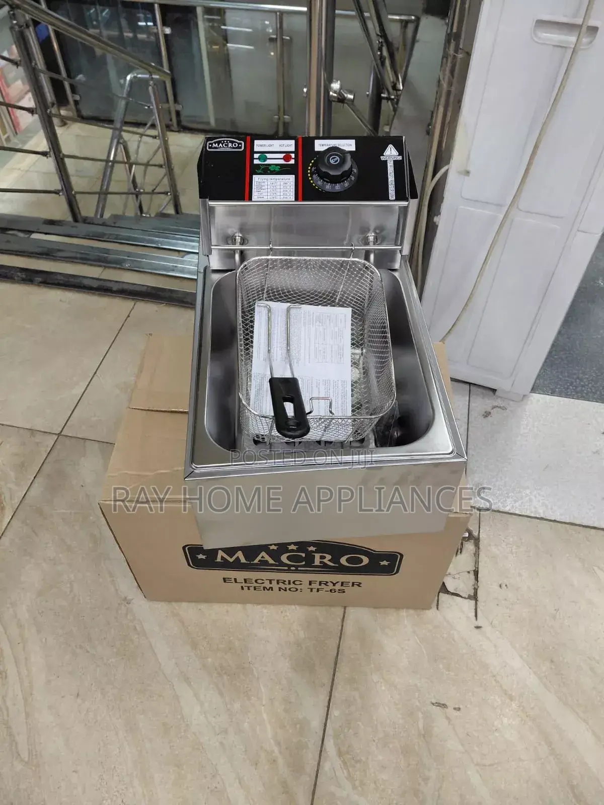 Macro 6litres Single Fryer