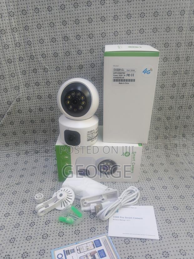 4mp V380 Baby Monitor Indoor 4g Dual Lens PTZ