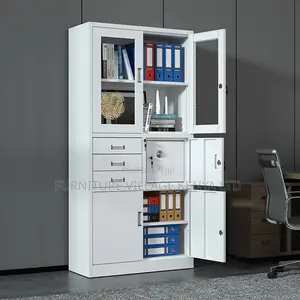 2-door Metallic Office Cabinet With Safe