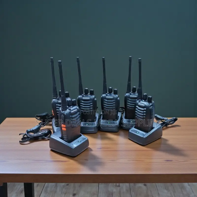 Noise Reduction Baofeng Bf-888s Walkie Talkie Radio Calls- 6 Pieces