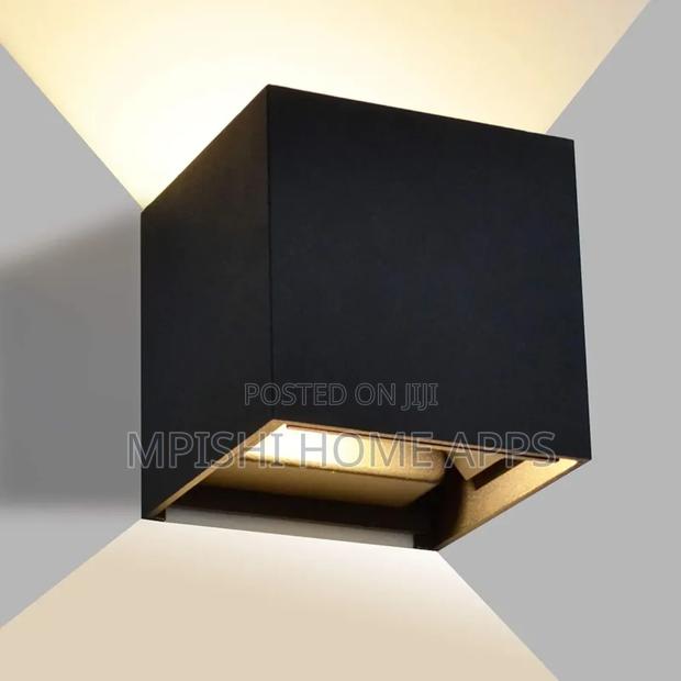 Square Black Led Up and Down Wall Light. - thumbnail 6