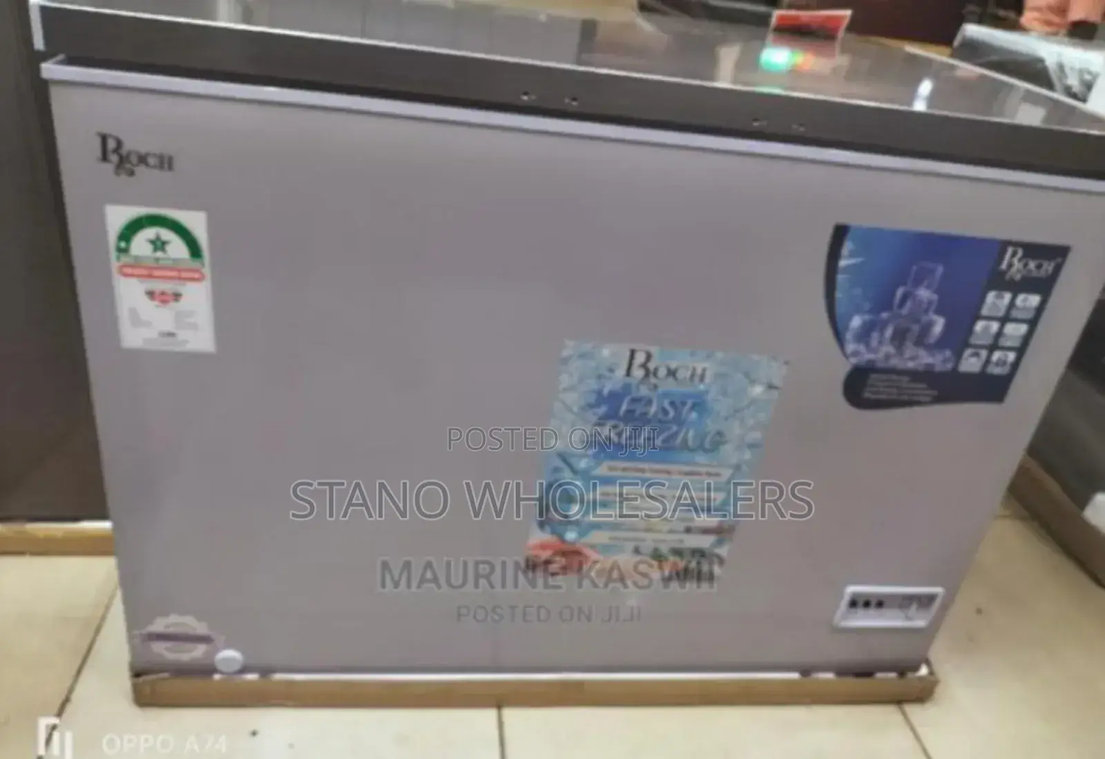 Colour Whit. Roch 354l Freezers.
