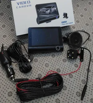 Smart 3-Channel Dash Camera With Night Vision Clarity