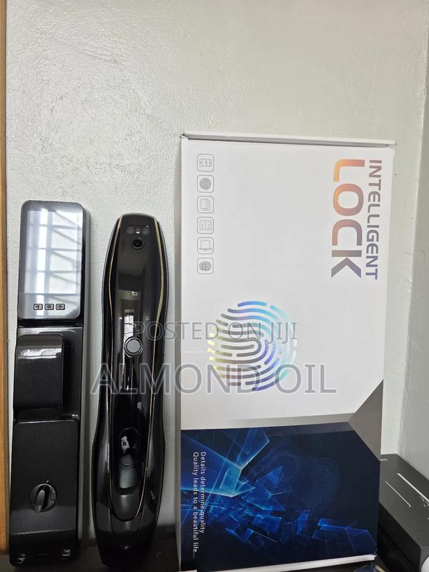 Tuya Smart Vedio Face Camera Biometric Fingerprint Security Door Lock - main view