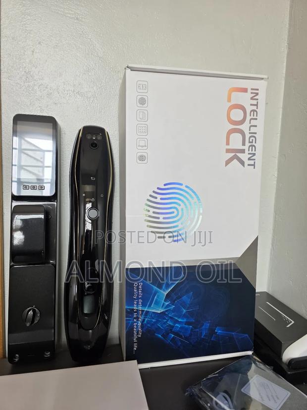 Tuya Smart Vedio Face Camera Biometric Fingerprint Security Door Lock - thumbnail 4