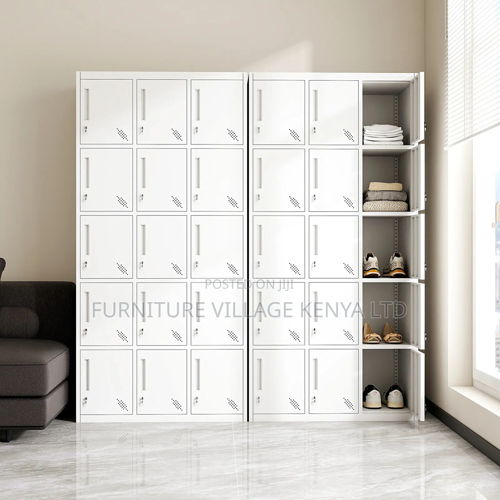 15-metal Storage Cabinet For Gym